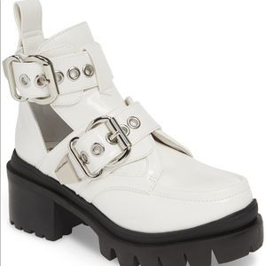 Jeffrey Campbell lug platform bootie